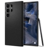 Spigen Liquid Air Silicone Case for Samsung Galaxy S23 Ultra - Black (Matte Black)