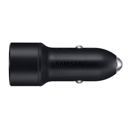 2-in-1 Samsung Fast Charge car charger with cable - 15W