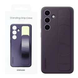 Etui na telefon Samsung Galaxy S24 Standing Grip Case - fioletowe (Dark Violet)