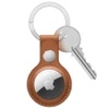 Apple AirTag Leather Key Ring - brown (Saddle Brown)