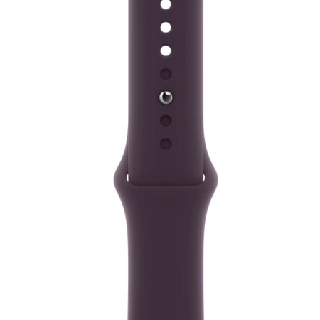 Silicone Apple Watch 42/ 44/ 45/ 49 Ultra/ Ultra 2 Sport Band - dark purple (Elderberry)