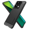 Etui na telefon Xiaomi Poco X6 5G/ Redmi Note 13 Pro 5G Spigen Rugged Armor - czarne (Matte Black)