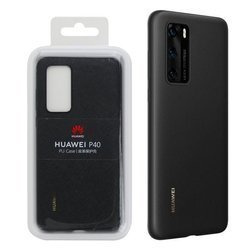 Huawei P40 etui PU Case 51993709 - czarne