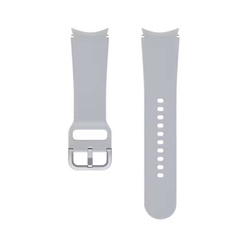 Strap for Samsung Galaxy Watch 4/ Watch 4 Classic/ Watch 5/ Watch 5 Pro 20 mm Sport Band M/L - Silver (Silver)