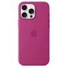 Apple iPhone 16 Pro Max Silicone Case MagSafe - Fuchsia (Fuchsia)