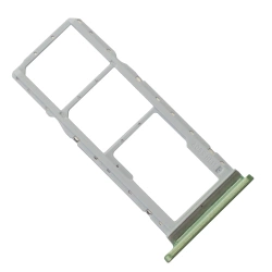 SIM card and micro-SD memory card drawer for Samsung Galaxy A05s phone - green
