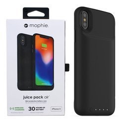 Apple iPhone X/ XS case and battery in one 1720 mAh Mophie Juice Pack Air - matte black