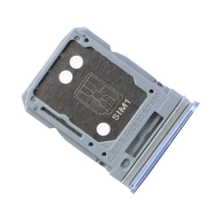 SIM card drawer for Realme 12 4G original - blue (Skyline Blue)