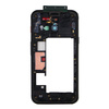 Body, side frame for Samsung Galaxy Xcover 4s - black