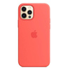 Apple iPhone 12/ 12 Pro etui silikonowe MHL03ZM/A - grejpfrutowy (Pink Citrus)