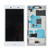 Sony Xperia X Compact LCD display with bezel and speaker - white