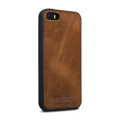 Apple iPhone 5/ 5s/ SE leather case dbramante1928 Billund - brown (Golden Tan)