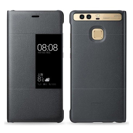 Huawei P9 S View Cover case - dark grey