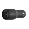 Belkin Boost Charge Dual USB-A car charger - 24W