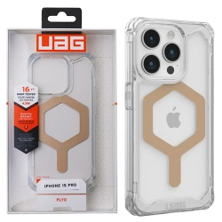 Case for Apple iPhone 15 Pro UAG Plyo MagSafe - transparent (Ice)
