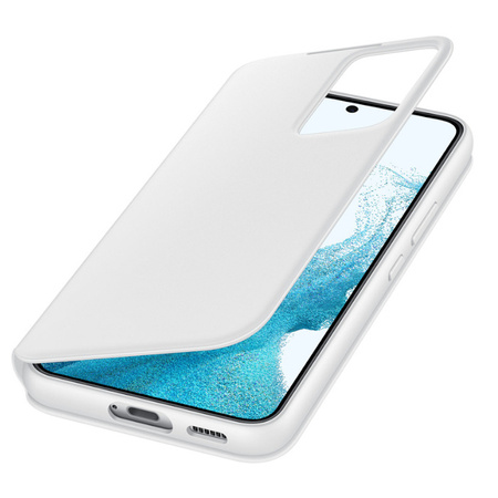 Samsung Galaxy S22 Smart Clear View Cover case EF-ZS901CWEGWW - white