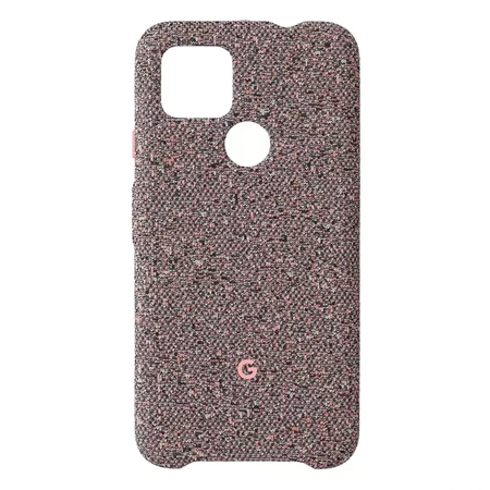 Etui Google Fabric Case do Pixel 4a 5G - czerwone (Chili Flakes)