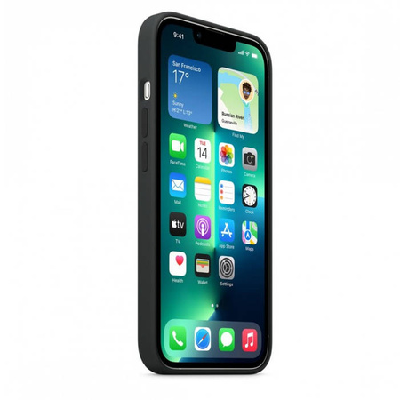 Apple iPhone 13 Pro silicone case MM2K3ZM/A - black (Midnight)