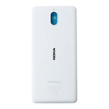 Nokia 3.1 Dual SIM battery flap - white