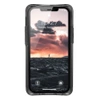 Urban Armor Gear Plyo case for Apple iPhone 12 mini - transparent with black frame (Ice)