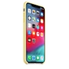 Silikonowe etui Apple iPhone XS Max Silicone Case - żółte (Mellow Yellow)