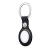 Apple AirTag Leather Key Ring - Black (Midnight)