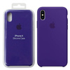 Apple iPhone X Silicone Case MQT72ZM/A - purple (Ultra Violet)