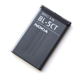 Nokia 3720/ 6730/ C5/ 6303 original BL-5CT battery - 1050 mAh