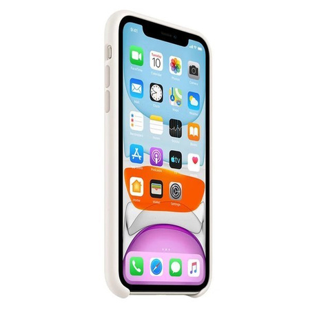 Apple iPhone 11 Silicone Case - white