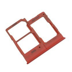 Samsung Galaxy A20e szufladka kart SIM i karty pamięci micro-SD - koralowa