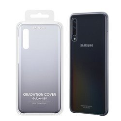 Samsung Galaxy A50 Gradation Cover phone case - translucent black