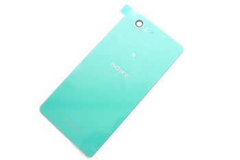 Sony Xperia Z3 Compact battery flap with adhesive - green