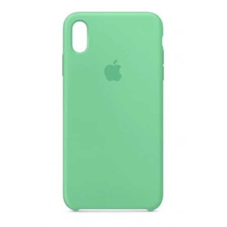 Silikonowe etui Apple iPhone XS Max Silicone Case - miętowe (Spearmint)