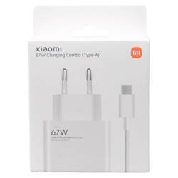 Xiaomi USB-A mains charger + USB-C cable - 67W