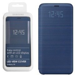 Etui na telefon Samsung Galaxy S9 LED View Cover - niebieskie