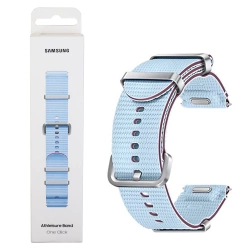 Strap for Samsung Galaxy Watch 4/ 4 Classic/ 5/ 5 Pro/ 6/ 6 Classic/ Watch 7 Athleisure Band One Click 20 mm M/L - blue (Sky Blue)