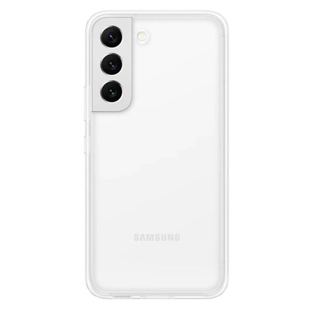 Etui na telefon Samsung Galaxy S22 Frame Cover - transparentne