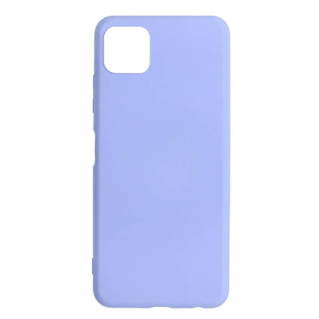  Etui silikonowe na telefon Samsung Galaxy A22 5G Just Must Candy - fioletowe