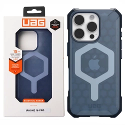 Etui do Apple iPhone 16 Pro UAG Essential Armor MagSafe - niebieskie