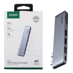 Ugreen 6-in-1 Docking Station USB-C Multifunction Adapter