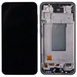 Super AMOLED LCD display with bezel for Samsung Galaxy A36 5G original - black