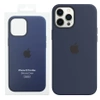 Apple iPhone 12 Pro Max Silicone Case MagSafe - Navy blue (Deep Navy)