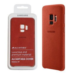 Samsung Galaxy S9 Alcantara case EF-XG960AREGWW - red