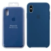 Apple iPhone XS Silicone Case - Blue (Blue Horizon) [OUTLET]