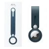 Apple AirTag Leather Loop locator strap - marine (baltic blue)