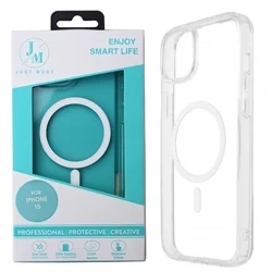 Case for Apple iPhone 15 Just Must MagSafe Crystal - transparent