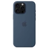 Apple iPhone 16 Pro Max Silicone Case MagSafe - Blue (Denim)