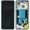 LCD display with bezel for OnePlus Nord 2 5G - blue (Blue Haze)