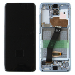 Samsung Galaxy S20 LCD display - blue (Cloud Blue)