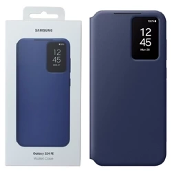 Samsung Galaxy S24 FE View Wallet Phone Case - navy blue